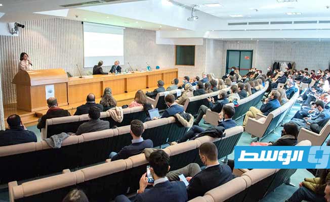 المنقوش تلقي محاضرة بجامعة روما عن الوضع في ليبيا