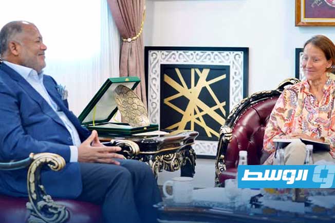 المبروك يناقش مع ممثلة البنك الدولي برامج «المالية» وسبل الشراكة