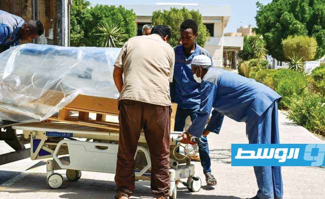 وصول تجهيزات متكاملة لعيادة أمراض النساء بمركز طبرق الطبي