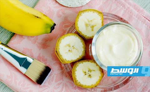 الموز للعناية بالبشرة الجافة في الشتاء