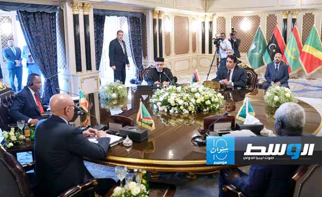ملف المصالحة محور مشاورات المنفي واللافي مع وفد الاتحاد الأفريقي