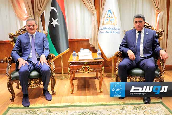الدبيبة وشكشك يناقشان ملفي المحروقات وضبط الأسعار