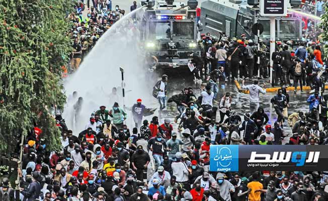 إطلاق الرصاص المطاط لتفريق المتظاهرين في نيروبي