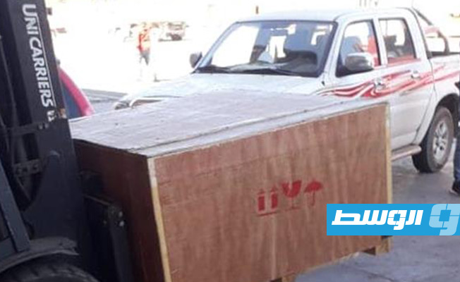 وصول مضخات كهربائية لمحطة مصراتة المزدوجة