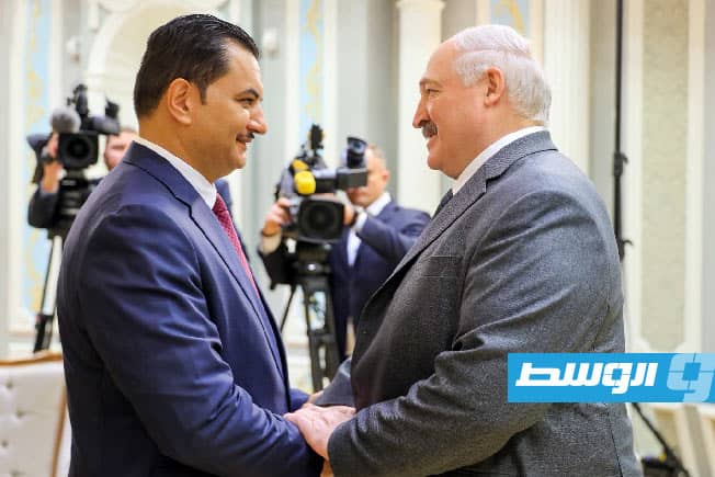 رئيس بيلاروسيا يستقبل صدام حفتر ويناقش معه التعاون العسكري والاقتصادي