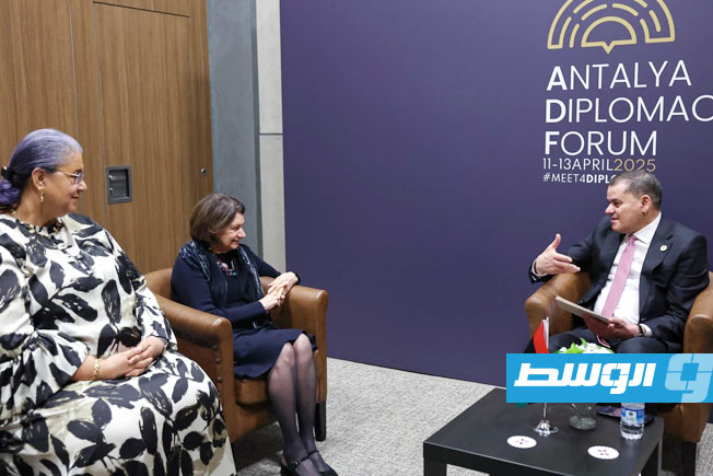 البعثة الأممية: لقاء ديكارلو مع الدبيبة في تركيا تناول التحديات الاقتصادية