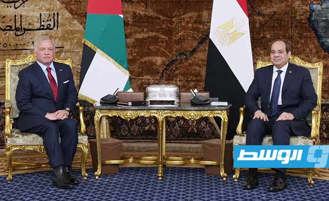 مصر والأردن يشددان على دعم الدولة السورية ووقف إطلاق النار في غزة
