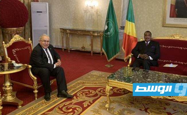 لعمامرة يبحث مع رئيس الكونغو توفير الدعم لإنجاح الانتخابات الليبية