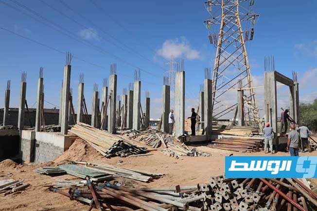 «الكهرباء»: استكمال الأعمال المدنية بمحطة حقن سوق الثلاثاء في زليتن