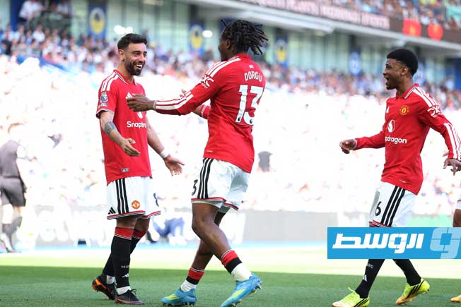 برونو فرنانديز ملك التمريرات الحاسمة بالدوري الإنجليزي