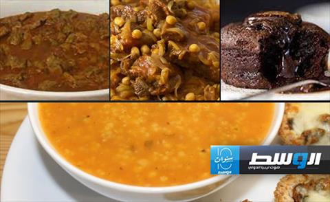 قلاية وحساء دشيشة على مائدة سابع أيام رمضان