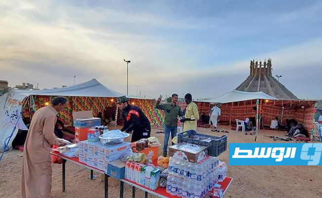 «الخيم الرمضانية» وجه آخر للتضامن الاجتماعي في بني وليد