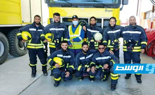 تدريبات على الأمن والسلامة بشركة الواحة للنفط