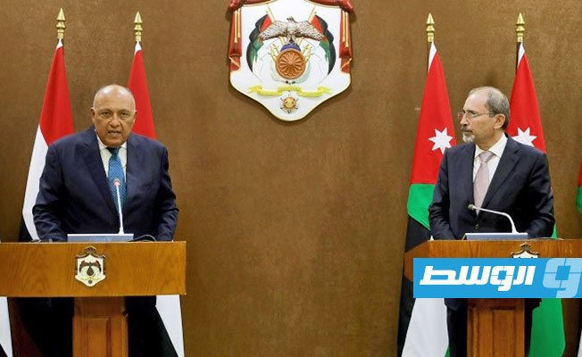 Jordan and Egypt's Foreign Ministers call for a political solution in Libya