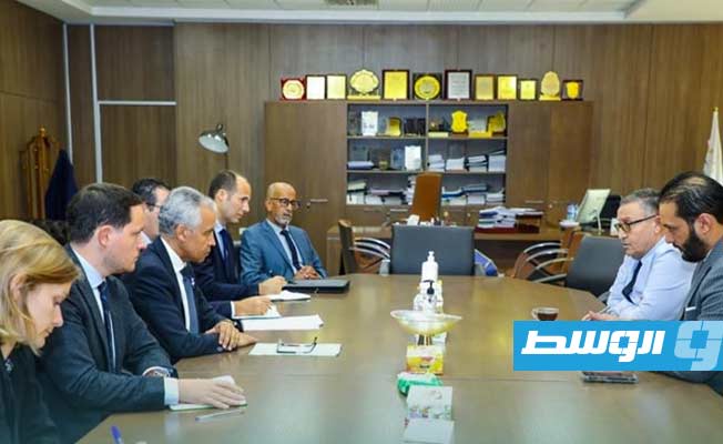 الحبري يبحث مع سفير فرنسا المعوقات أمام توحيد المصرف المركزي