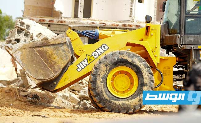 «المهام الخاصة» توجه نداء إلى أصحاب المباني العشوائية في مشروع السكة الحديدية بمصراتة