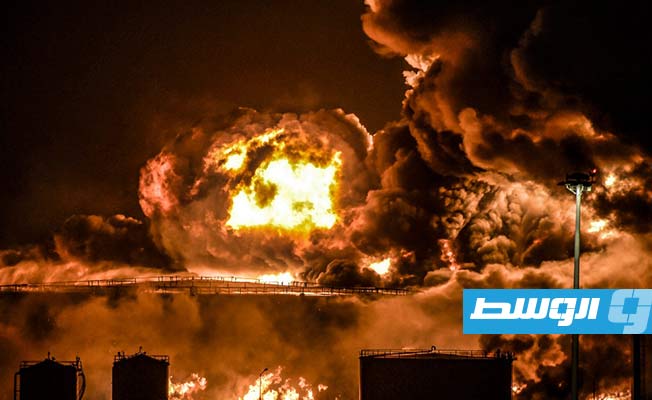 هجمات الحوثيين تتسبب في أضرار بالغة بمنشآت نفطية في السعودية (فيديو)