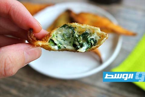 سمبوسك السبانخ