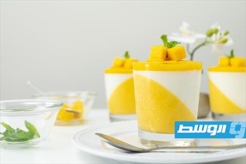 موس المانجو الصيفي.. حلوى منعشة بخطوات سهلة وسريعة
