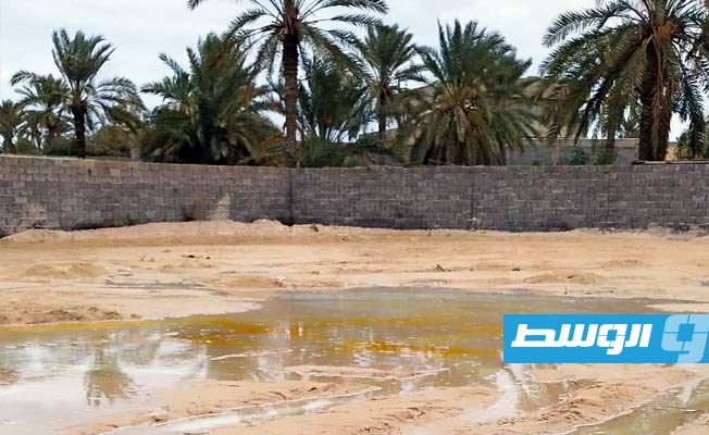 القطراني يبحث مع مسؤولي شركة إيطالية حل مشكلة ارتفاع المياه الجوفية في زليتن
