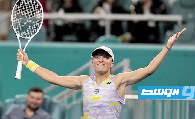 دورة إنديان ويلز للتنس: شفيونتيك تضرب موعدا مع ريباكينا
