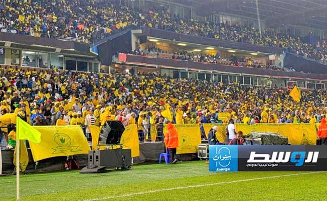 عاصفة رعدية توقف مباراة صن داونز والترجي في دوري أبطال أفريقيا