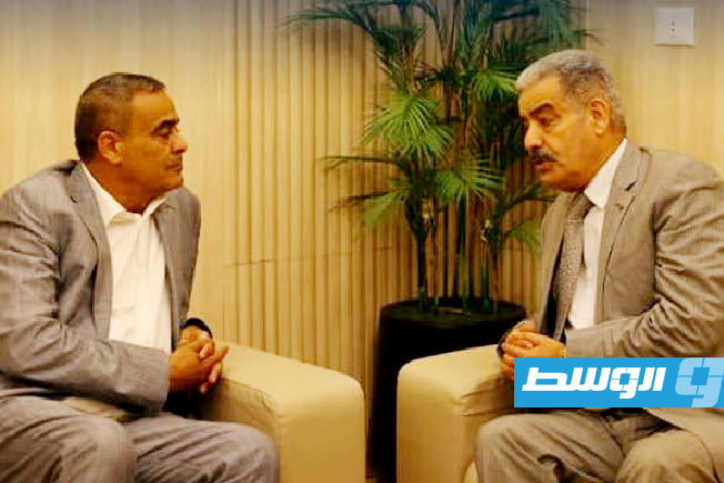 أبومازن يبعث رسالة إلى الدبيبة حول الأوضاع الإنسانية في غزة