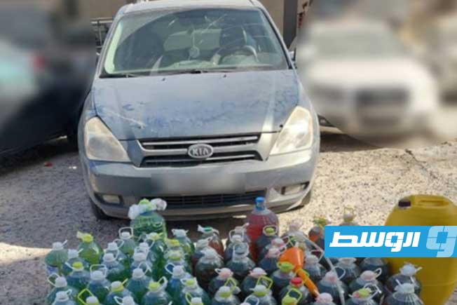 إحباط تهريب 565 لتر بنزين وديزل غرب طرابلس