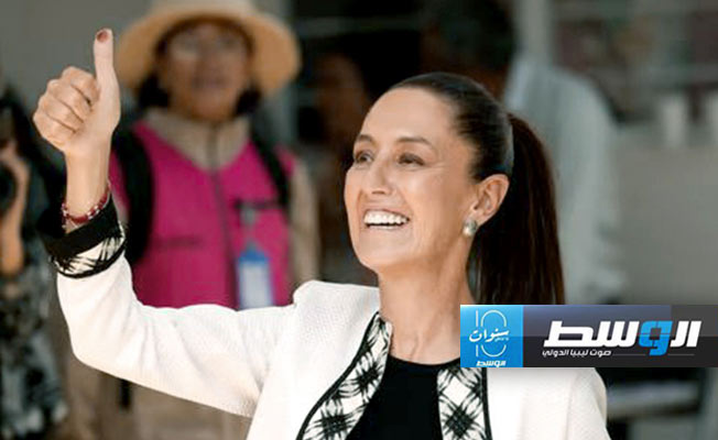 فوز مرشحة اليسار الحاكم كلاوديا شينباوم في انتخابات رئاسة المكسيك