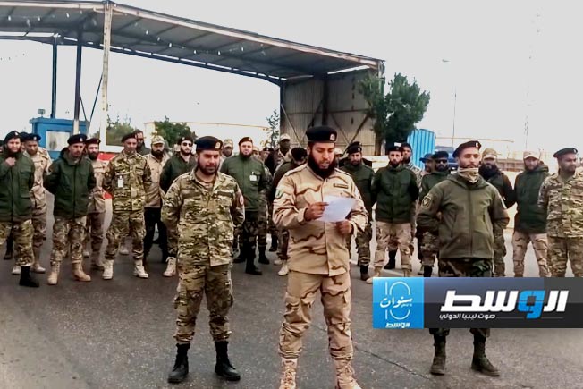 منتسبون لحرس المنشآت النفطية يعلنون غلق مصفاة الزاوية ومجمعي مليتة ومصراتة