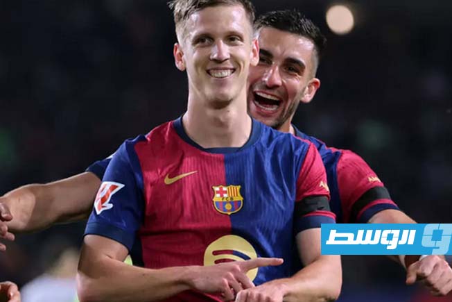 رابطة «الليغا» تدافع عن برشلونة في أزمة تسجيل أولمو