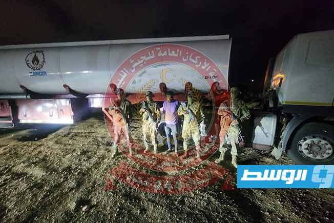 إحباط تهريب 40 ألف لتر وقود جنوب غريان