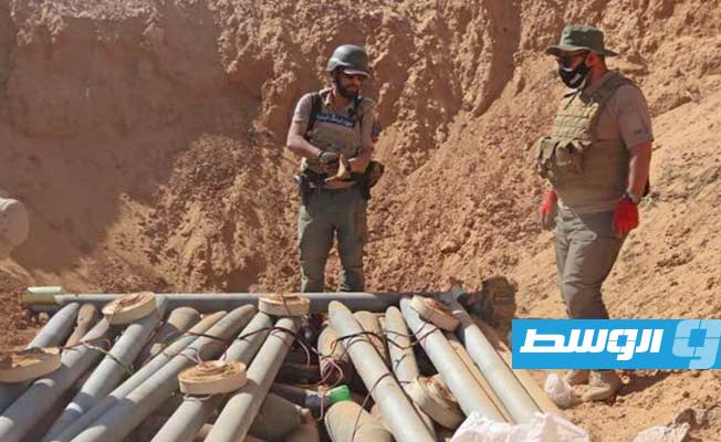 إعدام 6 أطنان من مخلفات الحرب في غريان