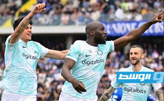 الدوري الإيطالي: ثنائية لوكاكو ترتقي بإنتر للمركز الخامس موقتا