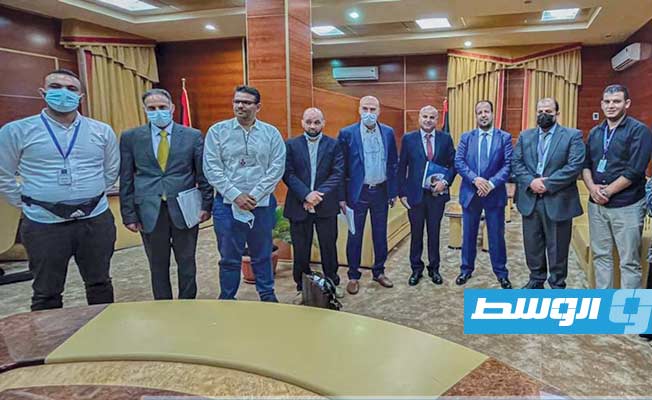 الزناتي يبحث مع وفد أردني توطين علاج التوحد في ليبيا