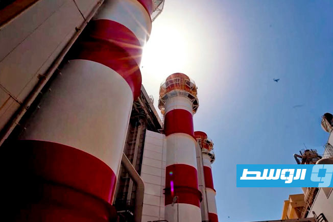 وصول قطع غيار لمصلحة محطة كهرباء شمال بنغازي للدورة المزدوجة