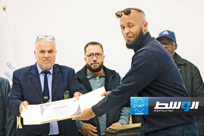 توقيع اتفاقية تعاون بين الاتحاد الليبي لبناء الأجسام وكلية التربية البدنية (صور)
