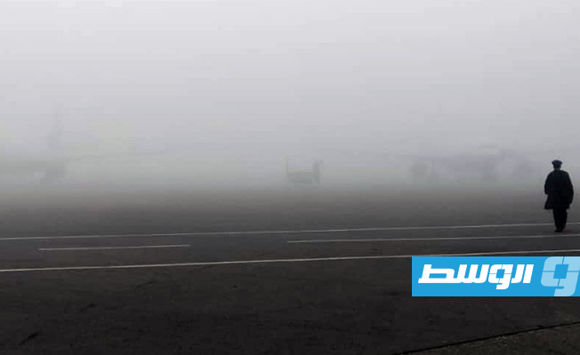 الضباب يؤخر رحلة الأجنحة الليبية إلى تونس