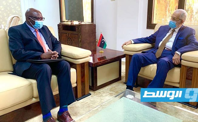سيالة يستقبل المنسق الجديد لبعثة الأمم المتحدة للدعم في ليبيا
