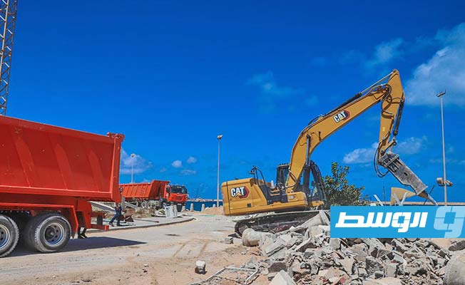 بالصور: «الخدمات العامة» تتسلم مصيف الشعاب البحري من «الردع»