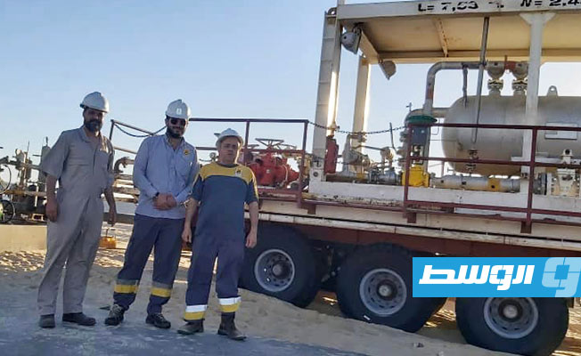شركة مليتة تعيد تشغيل بئر نفطية بحقل أبوالطفل بنسبة إنتاج «غير عادية»