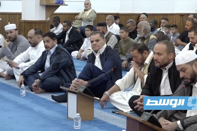 GNU PM Dabaiba Performs Eid Prayers in Misrata