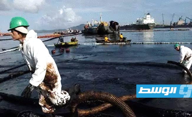 تسرب نفطي في ميناء بول جنوب بريطانيا