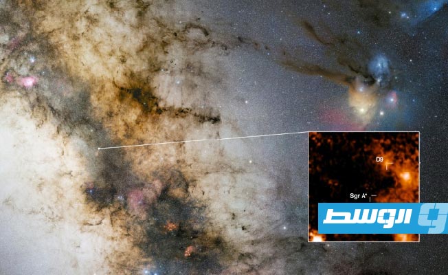 الثقب الأسود الهائل في مجرّة درب التبانة ليس مدمّرا بقدر ما كان يُعتقد