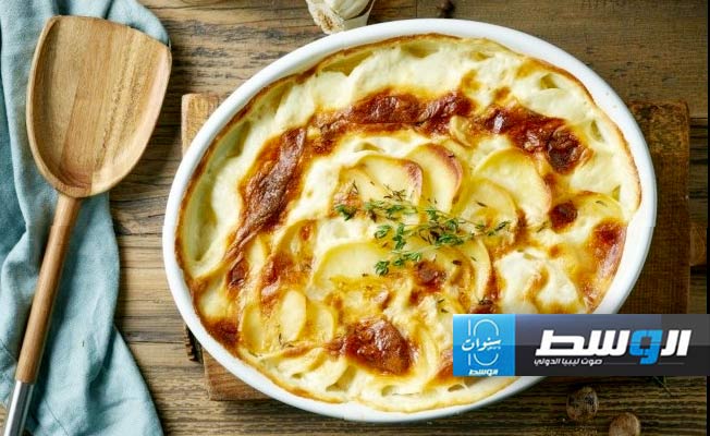 غراتان البطاطا بالبارميزان