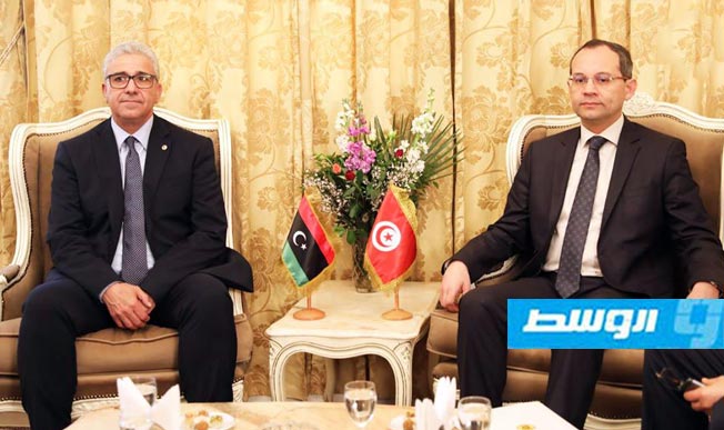 باشاغا يتفق مع وزير الداخلية التونسي على استئناف اجتماع اللجنة الأمنية المشتركة