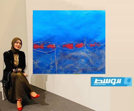 نجلاء الشفتري فنانة تحمل مدينتها في داخلها