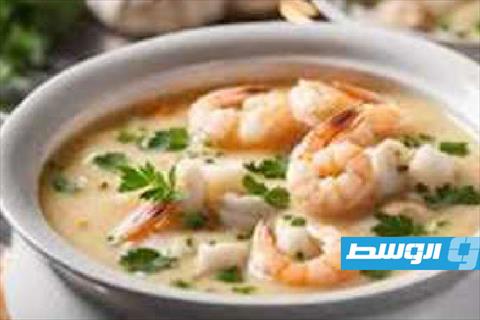 حساء السي فود بالكريمة.. نكهة البحر بلمسة فاخرة