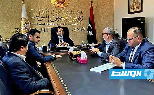 النويري يبحث مع عدد من النواب 4 قضايا رئيسية لإنهاء المراحل الانتقالية