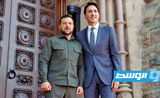 ترودو يعلن مساعدة أوكرانيا بـ650 مليون دولار كندي خلال زيارة زيلينسكي
